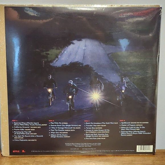 Stranger Things 4 Soundtrack Limited 2LP Vinyl w/Alt Cover & Puzzle (New/Sealed) - Picture 2 of 5